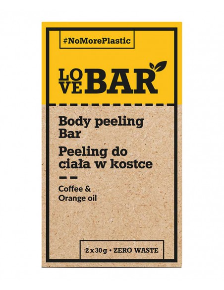 Body Peeling Bar With Coffee And Orange Oil Body Peeling Bar With Coffee And Orange Oil