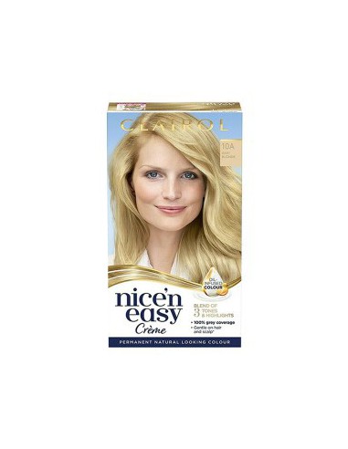 Nice N Easy Creme Permanent Colour 10A Baby Blonde