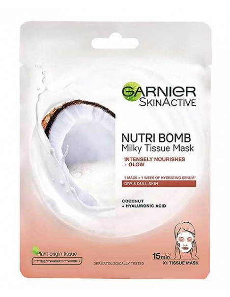 Nutri Bomb Milky Tissue Mask With Coconut Nutri Bomb Milky Tissue Mask With Coconut