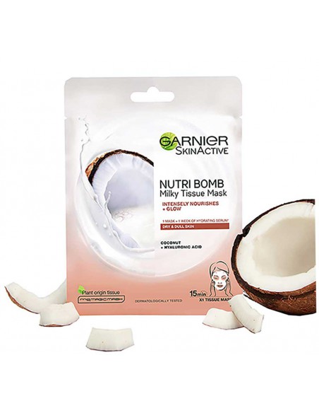 Nutri Bomb Milky Tissue Mask With Coconut Nutri Bomb Milky Tissue Mask With Coconut