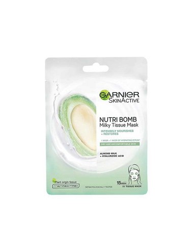 Nutri Bomb Milky Tissue Mask With Almond Milk