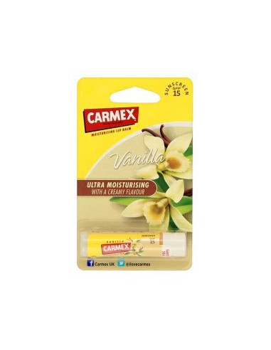 Carmex Moisturising Lip Balm Stick Vanilla