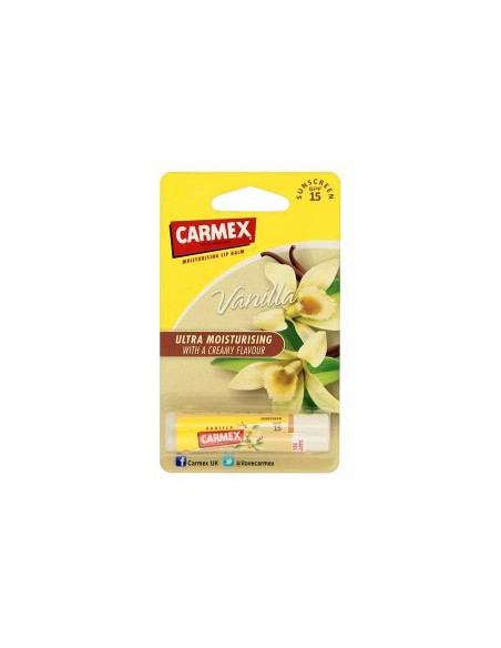 Carmex Moisturising Lip Balm Stick Vanilla Carmex Moisturising Lip Balm Stick Vanilla