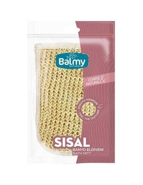 Sisal Coarse And Natural Bath Mitt