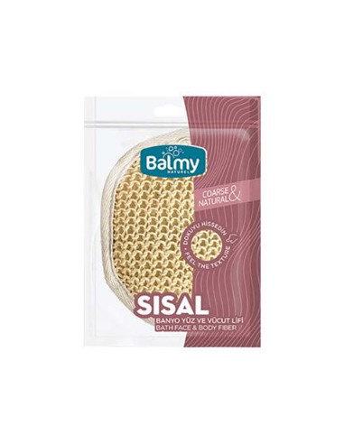 Sisal Coarse And Natural Bath Face And Body Fiber