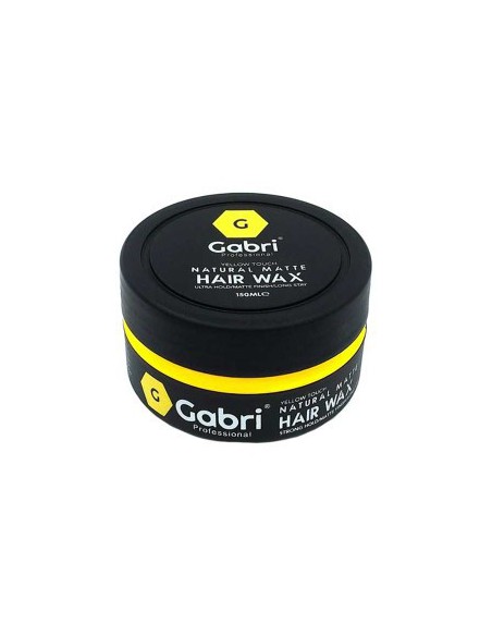 Gabri Hair Yellow Touch Natural Matte Hair Gel Wax 150ml