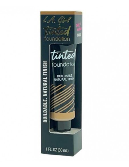 LA Girl Tinted Foundation With Natural Finish GLM764 Almond LA Girl Tinted Foundation With Natural Finish GLM764 Almond
