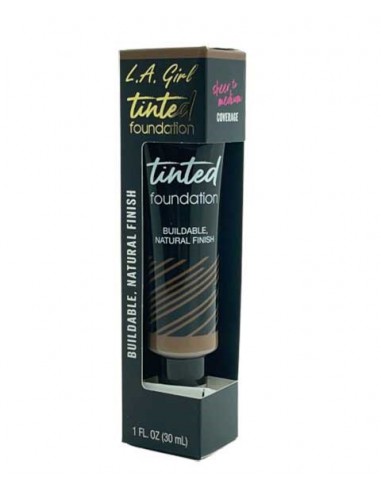 LA Girl Tinted Foundation With Natural Finish GLM771 Chestnut LA Girl Tinted Foundation With Natural Finish GLM771 Chestnut