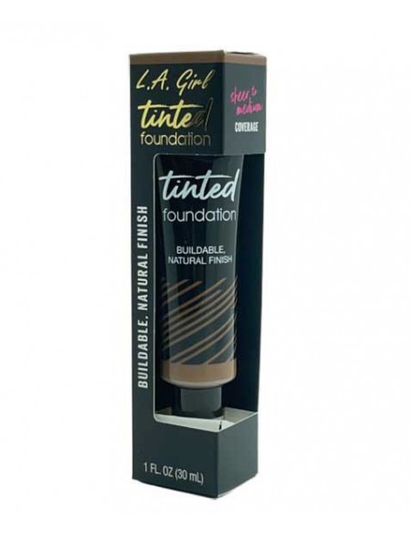 LA Girl Tinted Foundation With Natural Finish GLM771 Chestnut LA Girl Tinted Foundation With Natural Finish GLM771 Chestnut