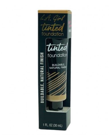 LA Girl Tinted Foundation With Natural Finish GLM761 Tan LA Girl Tinted Foundation With Natural Finish GLM761 Tan