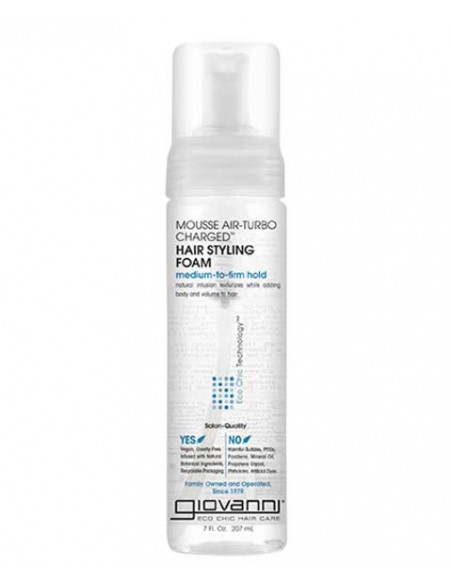 Mousse Air Turbo Charged Hair Styling Foam Mousse Air Turbo Charged Hair Styling Foam