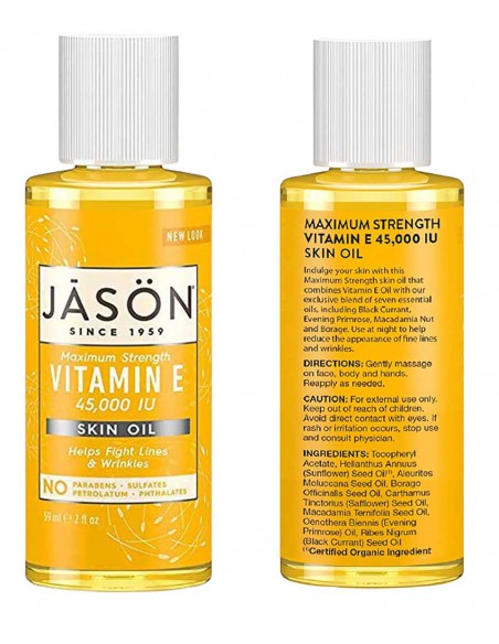 Vitamin E Maximum Strength 45000 IU Skin Oil Vitamin E Maximum Strength 45000 IU Skin Oil
