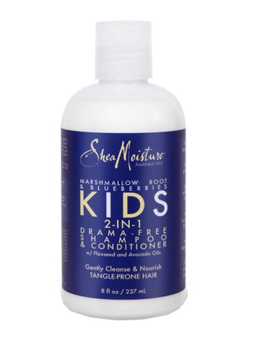 Marshmallow Root And Blueberries Kids 2 In 1 Shampoo And Conditioner