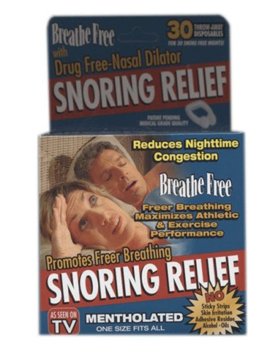 Amirose Breathe Free Snoring Relief Mentholated Amirose Breathe Free Snoring Relief Mentholated