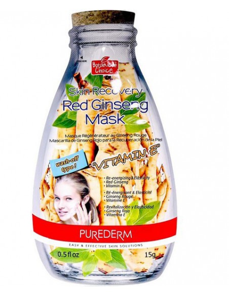 Purederm Skin Recovery Red Ginseng Mask Purederm Skin Recovery Red Ginseng Mask