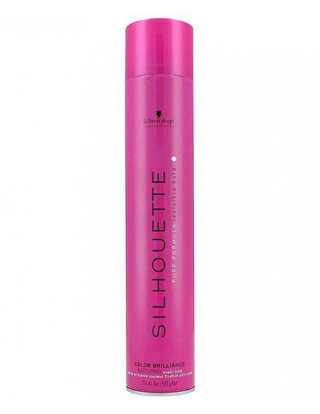 Silhouette Color Brilliance Hairspray Super Hold Silhouette Color Brilliance Hairspray Super Hold