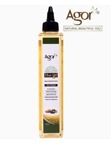 Agor Organic Cold Pressed Hair Oil