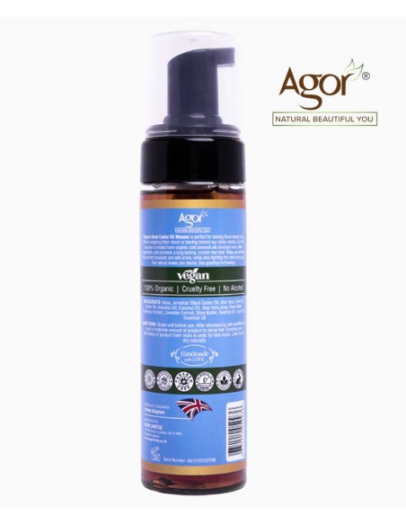 Agor Organic Black Castor Oil Mousse Agor Organic Black Castor Oil Mousse