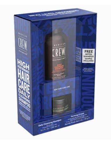 Next Level Grooming Shampoo And Forming Cream Duo Gift Set