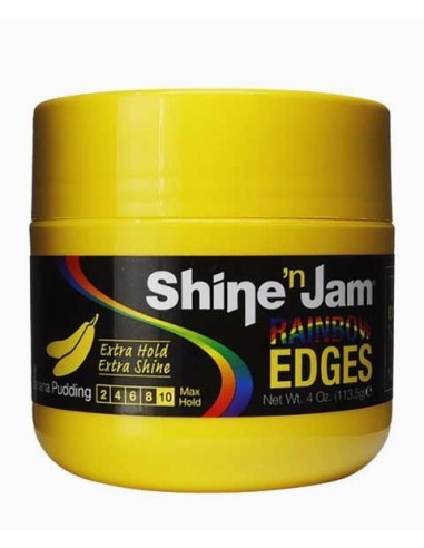 Shine N Jam Rainbow Edges Banana Pudding
