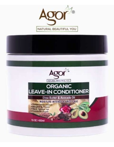Organic Leave In Conditioner With Shea Butter And Avocado Oil