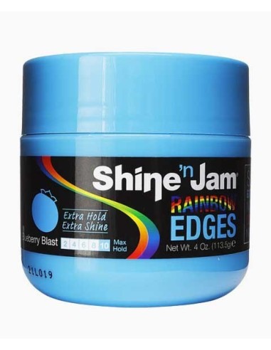 Shine N Jam Rainbow Edges Blueberry Blast
