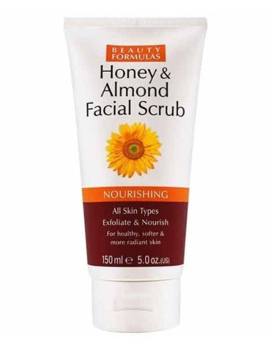 Beauty Formulas Honey And Almond Nourishing Facial Scrub