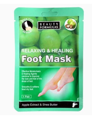 Beauty Formulas Relaxing And Healing Foot Mask