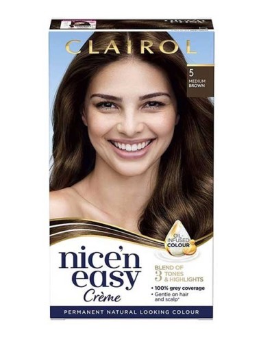 Nice N Easy Creme Permanent Colour 5 Medium Brown