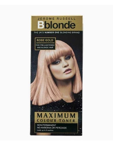 Jerome Russell Bblonde Maximum Color Toner Rose Gold Jerome Russell Bblonde Maximum Color Toner Rose Gold