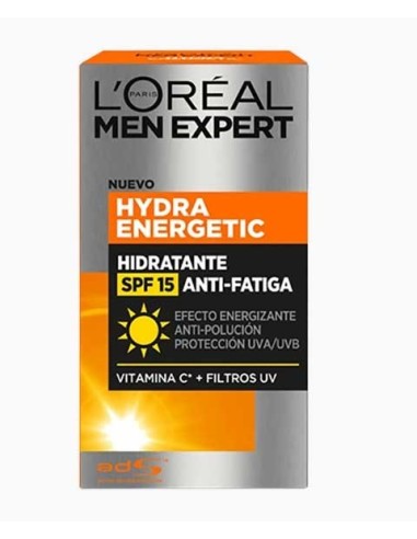 Men Expert Hydra Energetic Anti Fatique Moisturiser SPF15