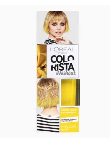Colorista Washout Yellow Semi Permanent Hair Dye