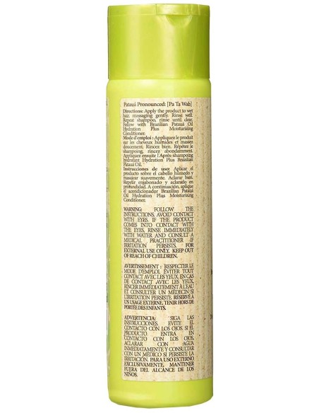 Brazil Pataua Oil Revitalizing Sulfate Free Shampoo Brazil Pataua Oil Revitalizing Sulfate Free Shampoo