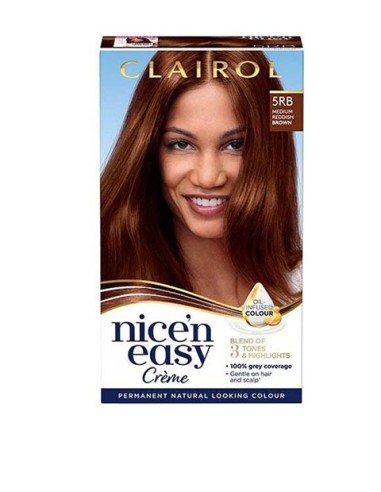 Nice N Easy Creme Permanent Colour 5RB Medium Reddish Brown