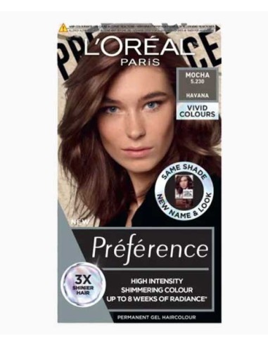 Preference High Intensity Permanent Gel Hair Colour Mocha