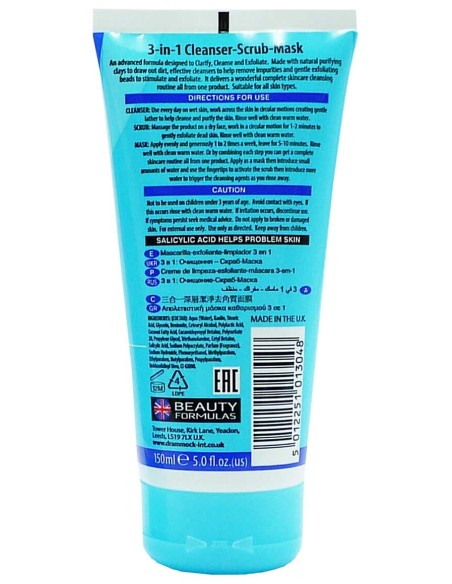 3 In 1 Cleanser Scrub Mask 3 In 1 Cleanser Scrub Mask