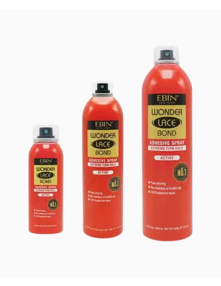 Wonder Lace Bond Adhesive Spray Extreme Firm Hold Active Wonder Lace Bond Adhesive Spray Extreme Firm Hold Active