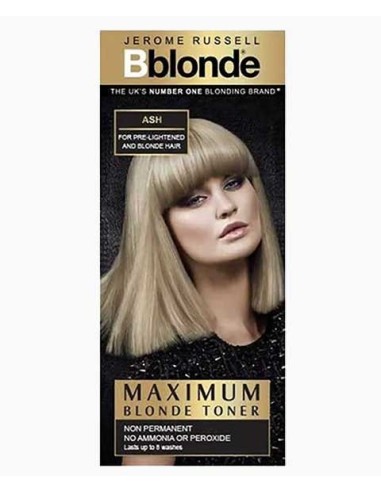 Jerome Russell Bblonde Maximum Blonde Toner Ash Jerome Russell Bblonde Maximum Blonde Toner Ash
