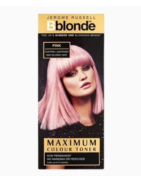 Jerome Russell Bblonde Maximum Color Toner Pink Jerome Russell Bblonde Maximum Color Toner Pink