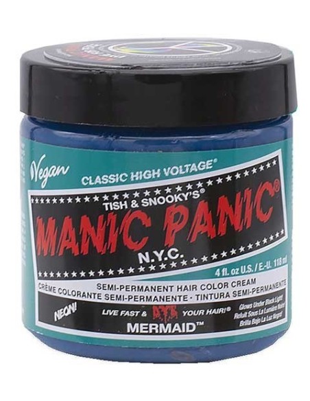 Manic Panic Semi Permanent Hair Color Cream Mermaid Manic Panic Semi Permanent Hair Color Cream Mermaid