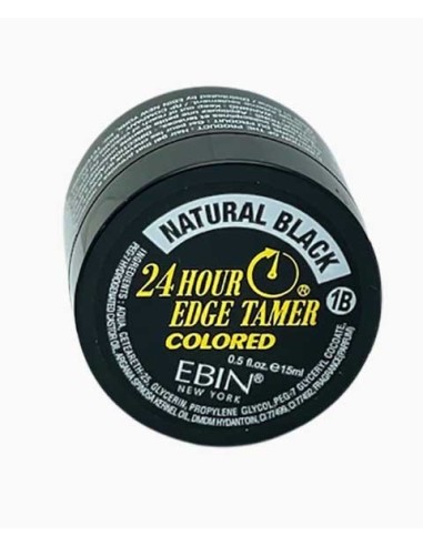 24 Hour Colored Edge Tamer Natural Black