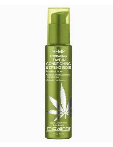 Giovanni Hemp Hydrating Leave In Conditioning And Styling Elixir