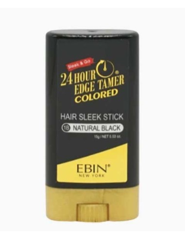 EBIN New York 24 Hour Edge Tamer Colored Natural Black