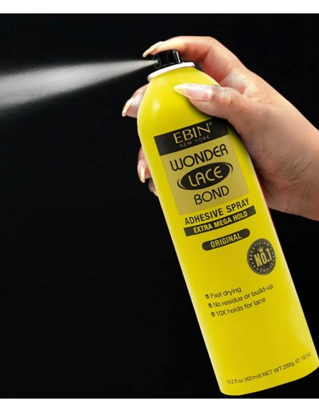 Wonder Lace Bond Adhesive Extra Mega Hold Spray Original Wonder Lace Bond Adhesive Extra Mega Hold Spray Original