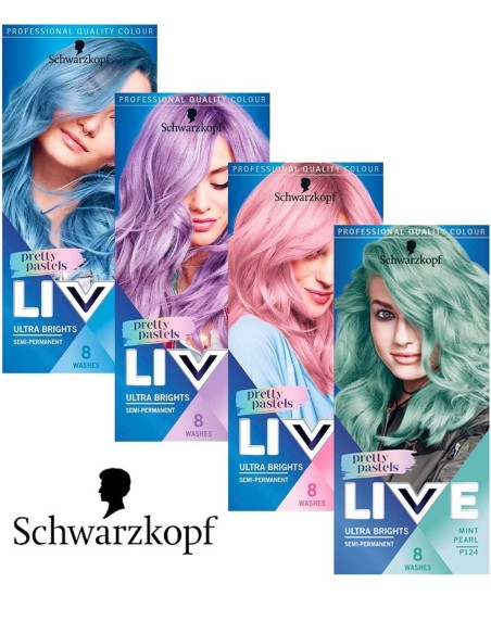 Live Pretty Pastels Ultra Brights Semi Permanent Rose Gold