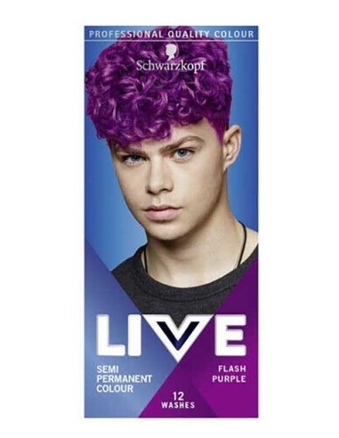 Live Semi Permanent Colour Flash Purple