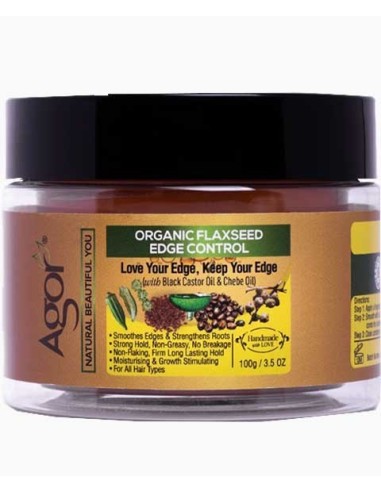 Agor Organic Flaxseed Edge Control