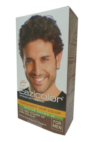 Eazicolor Permanent Hair Color Medium Brown 4.0