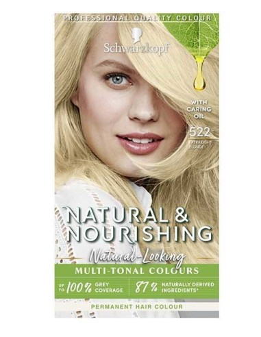 Natural And Nourishing Permanent Multi Tonal Colour 522 Extra Light Blonde