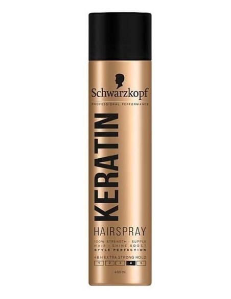 Keratin 4 Extra Strong Hold Hairspray Keratin 4 Extra Strong Hold Hairspray